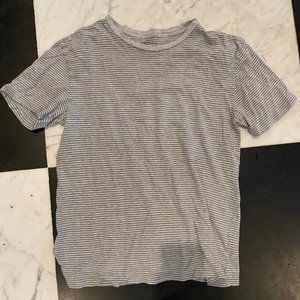 Merona Grey Striped T-shirt Size S